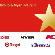 Coles Group & Myer Gift Card (AU)｜澳洲多品牌购物礼品卡